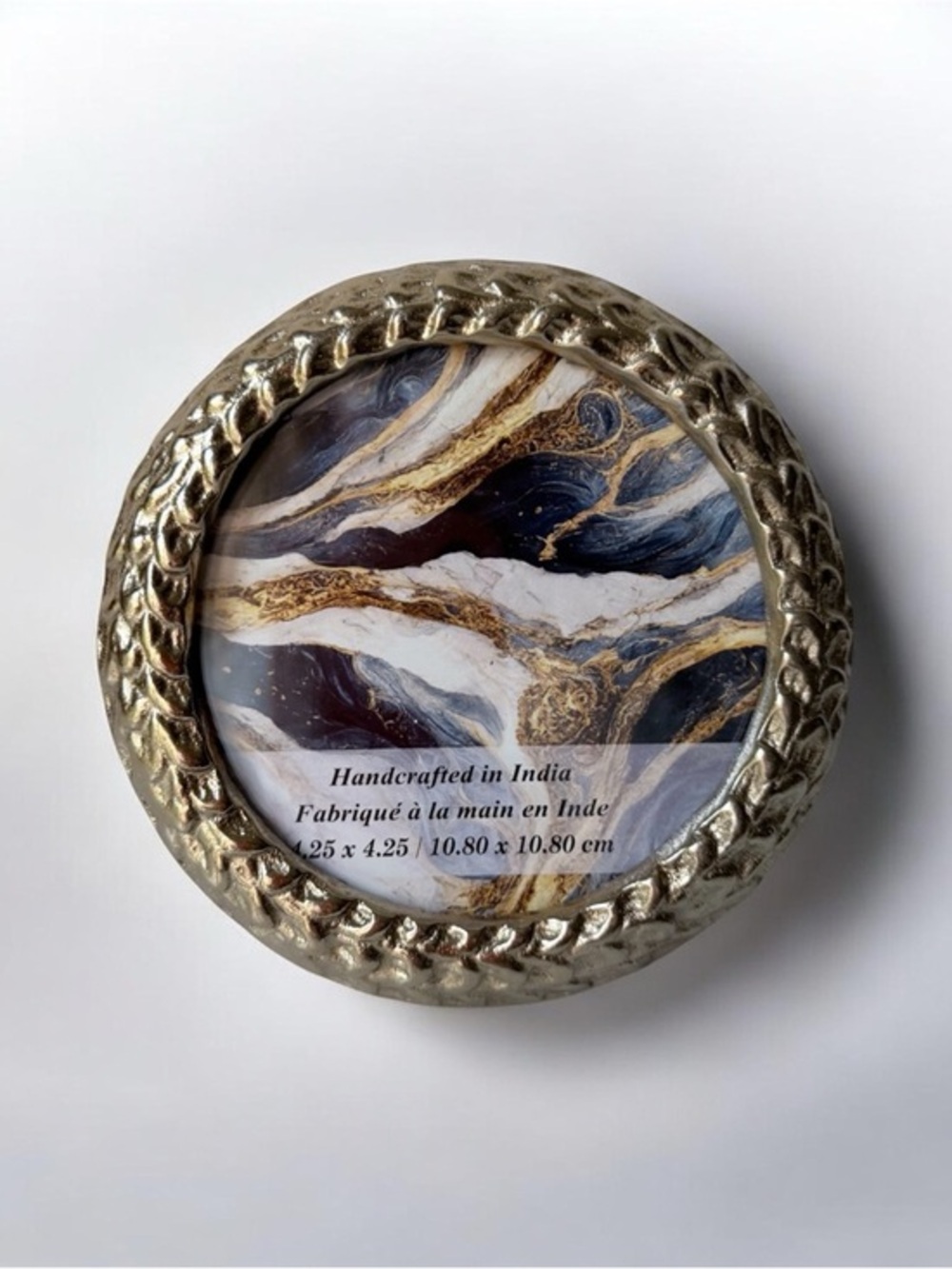 Gold Round Decorative Frame metal gold frame
